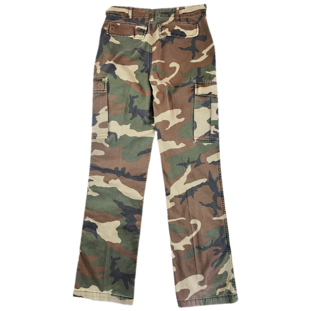 Good American Womens 0/25 Fatigue
Camo Green Uniform Cargo Pants Y2K - Picture 3 of 13